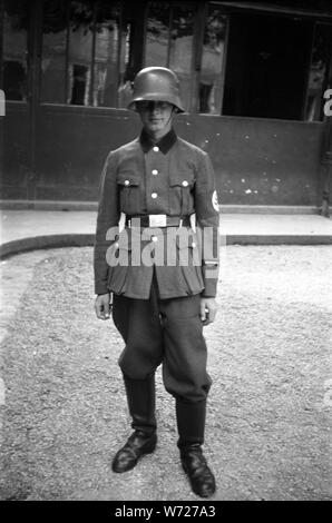 Reichsarbeitsdienst RAD Ausbildung - Reich Servizio del lavoro scuola di formazione Foto Stock