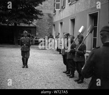 Reichsarbeitsdienst RAD Ausbildung - Reich Servizio del lavoro scuola di formazione Foto Stock