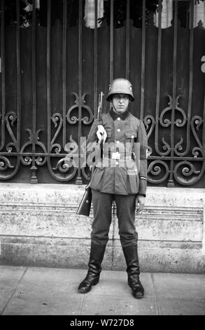 Reichsarbeitsdienst RAD Ausbildung - Reich Servizio del lavoro scuola di formazione Foto Stock