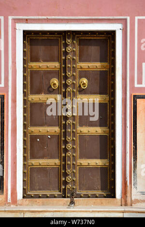 Chandra Mahal, City Palace komplex, Jaipur, Rajasthan, India, Asia, Patrimonio Mondiale dell UNESCO Foto Stock