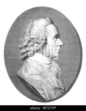 JOSEPH PRIESTLEY (1733-1804) farmacia inglese, filosofo Foto Stock