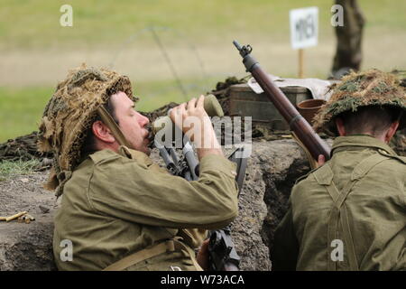 7 luglio 2019 Bradford-Yorkshire Weekend di guerra Foto Stock