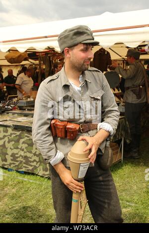 7 luglio 2019 Bradford-Yorkshire Weekend di guerra Foto Stock