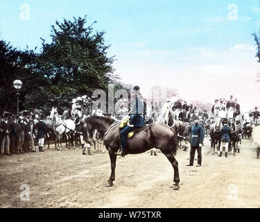 Coaching Club si riunisce in Hyde Park, Londra Foto Stock