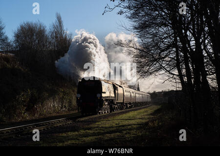 Città di Wells opera una Santa speciale sulla ELR Foto Stock