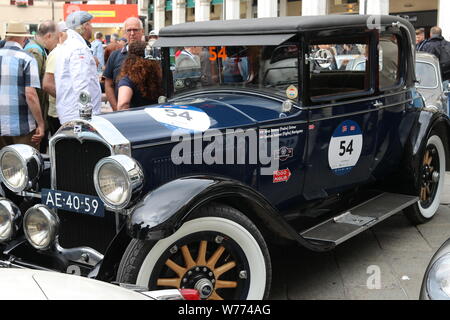 MASTER BUICK SEI COUPE 1928 a 2019 Mille Miglia Race - Brescia Foto Stock