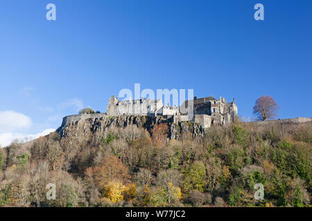 Il Castello di Stirling, Stirlingshire, Scotland, Regno Unito Foto Stock