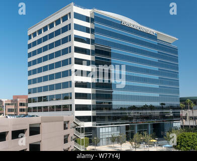 LOS ANGELES, CA/STATI UNITI D'America - 11 settembre 2016: Pepperdine University di Los Angeles campus. Università di Pepperdine è un privato, disinteressato, coeducational resea Foto Stock