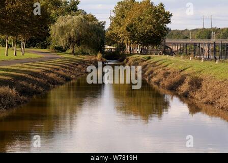 Parco E VOLUME RICREATIVO 1: Boyd Park di New Brunswick, New Jersey. Foto Stock