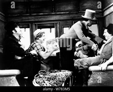 Gli HARPO MARX, Chico Marx, GO WEST, 1940 Foto Stock