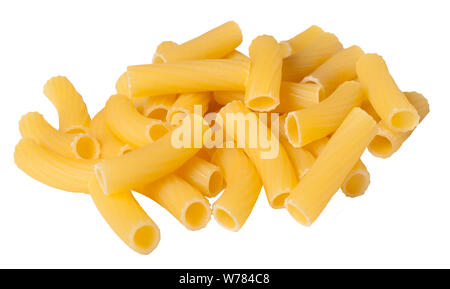 Roman Rigatoni Pasta pila Foto Stock