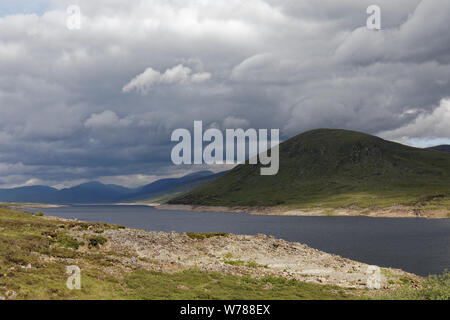 Loch Glascarnoch - Garve, Highlands, Scotland, Regno Unito Foto Stock