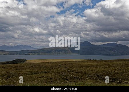 Poco Loch Ginestra - Wester Ross, Highlands, Scotland, Regno Unito Foto Stock