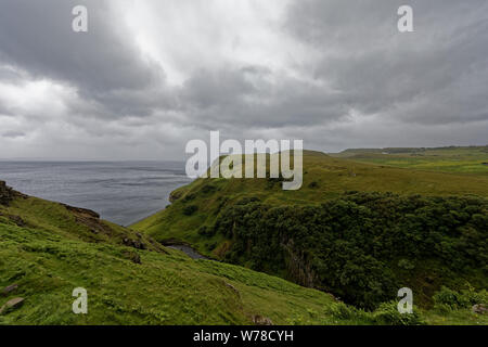 Lealt Gorge - Isola di Skye, Scotland, Regno Unito Foto Stock