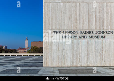 Lyndon Baines Johnson Library and Museum Foto Stock