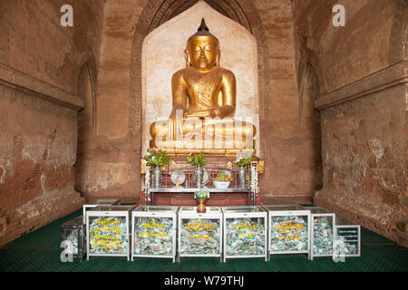 Tempio Dhammayangyi, vecchia area di Bagan, Mandalay regione, Myanmar, Asia Foto Stock