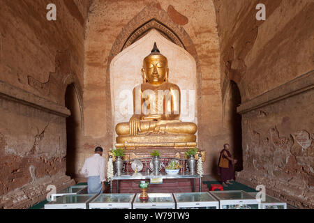 Tempio Dhammayangyi, vecchia area di Bagan, Mandalay regione, Myanmar, Asia Foto Stock