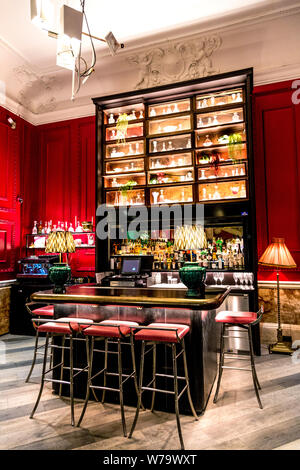 Rake's Cafe Bar presso la struttura Andaz Hotel, London, Regno Unito Foto Stock