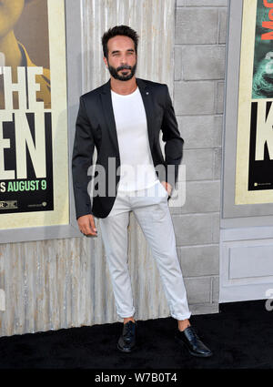 Los Angeles, Stati Uniti d'America. 06 Ago, 2019. LOS ANGELES, Stati Uniti d'America. Agosto 06, 2019: Guido Massri alla premiere di "cucina" presso la leva TCL Teatro Cinese. Credito: Paul Smith/Alamy Live News Foto Stock