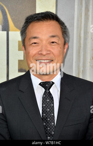 Los Angeles, Stati Uniti d'America. 06 Ago, 2019. LOS ANGELES, Stati Uniti d'America. Agosto 06, 2019: Jim Lee alla premiere di "cucina" presso la leva TCL Teatro Cinese. Credito: Paul Smith/Alamy Live News Foto Stock