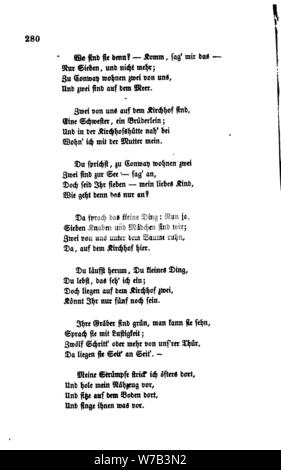 De Poetischer Hausschatz des Auslandes (Wolff) 280. Foto Stock