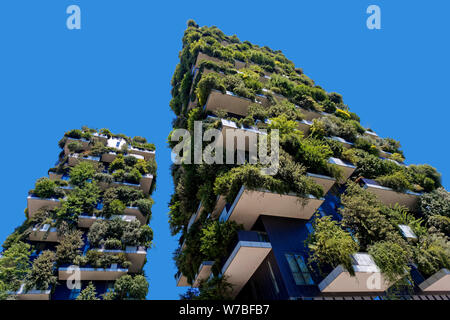 Bosco Verticale (Bosco verticale), Porta Nuova, Milano, Italia Foto Stock