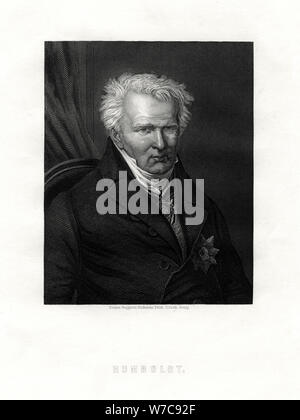 Alexander von Humboldt, (1769-1859), naturalista tedesco e explorer, xix secolo. Artista: C Cook Foto Stock
