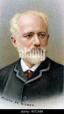 Pyotr Ilyich Tchaikovsky, XIX secolo il compositore russo, 1912. Artista: sconosciuto Foto Stock