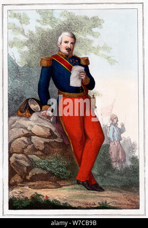 Aimable Jean Jacques Pelissier, soldato francese, 1857. Artista: Anon Foto Stock