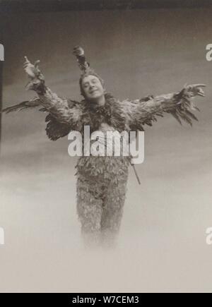 Lucien Fugère (1848-1935) come Papageno in La flûte enchantée da W. A. Mozart. Foto Stock