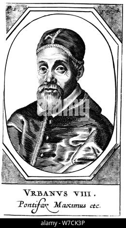 Papa Urbano VIII (1568-1644). Artista: sconosciuto Foto Stock