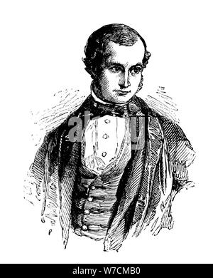 John Couch Adams (1819-92), inglese astronomo e matematico, 1881. Artista: sconosciuto Foto Stock