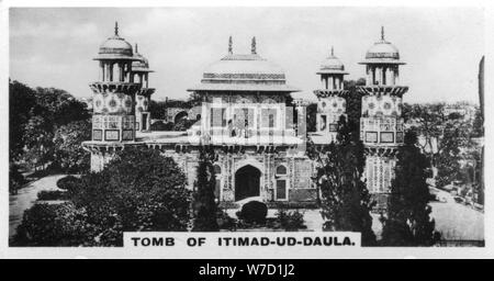 La tomba di Itimad-Ud-Daula, Agra, India, c1925. Artista: sconosciuto Foto Stock