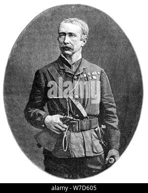 Garnet Joseph Wolseley, primo Visconte Wolseley, irlandese-nato soldato britannico, 1900.Artista: Fradelle & Young Foto Stock