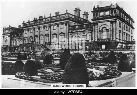 Harewood House, West Yorkshire, Inghilterra, 1936. Artista: sconosciuto Foto Stock