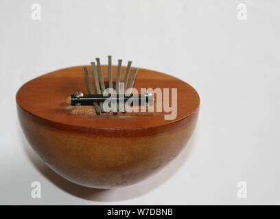 Africana tradizionale strumento musicale - Kalimba Foto Stock