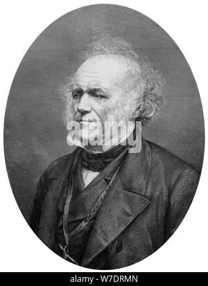 Sir Charles Lyell, 1° Baronet, avvocato scozzese e geologo, 1875. Artista: sconosciuto Foto Stock