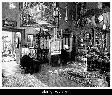 "Lo studio di Monsieur JL Gerome', 1901. Artista: sconosciuto Foto Stock