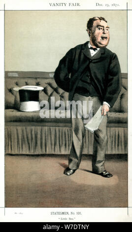 "Poco Ben', George Cavendish-Bentinck, uomo politico britannico, 1871.Artista: Coide Foto Stock