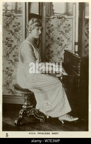 La principessa Maria del Regno Unito, c1910s(?). Artista: sconosciuto Foto Stock