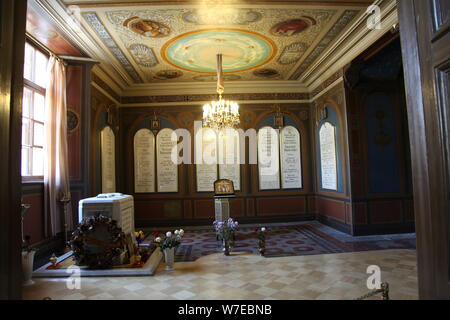 Cappella di Santa Caterina martire, Pietro e Paolo, la cattedrale, San Pietroburgo, Russia, 2011. Artista: Sheldon Marshall Foto Stock