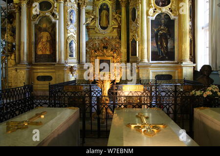 Interno, Pietro e Paolo, la cattedrale, San Pietroburgo, Russia, 2011. Artista: Sheldon Marshall Foto Stock