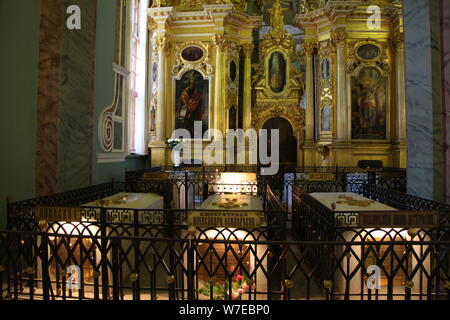 Interno, Pietro e Paolo, la cattedrale, San Pietroburgo, Russia, 2011. Artista: Sheldon Marshall Foto Stock