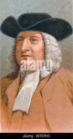 William Penn (1644-1718), Inglese Membro della Società degli Amici, popolarmente noto come Quaccheri, 1924 Artista: sconosciuto Foto Stock