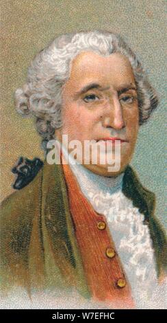 George Washington (1732-99), il primo Presidente degli Stati Uniti, 1924. Artista: sconosciuto Foto Stock