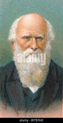 Charles Darwin (1809-1882), naturalista britannico, 1924. Artista: sconosciuto Foto Stock