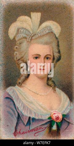 Maria Antonietta (1755-1793), regina di Francia, 1912. Artista: sconosciuto Foto Stock