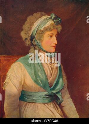 Sarah Siddons' (1755-1831), l'inglese del XVIII secolo tragica attrice, 1906. Artista: John Russell Foto Stock