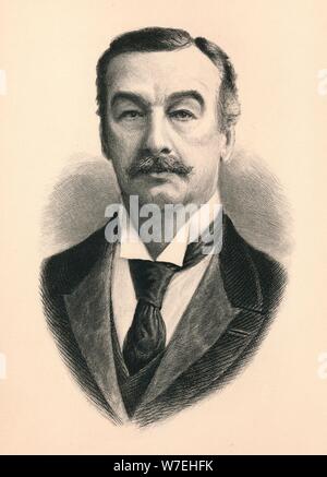 "Charles Thomson Ritchie, primo Baron Ritchie di Dundee (1838-1906) British imprenditore e conserva l'artista: sconosciuto Foto Stock