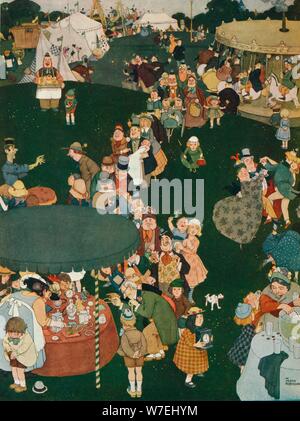 La Fiera giorno, c xix secolo secolo (1925). Artista: W Heath Robinson Foto Stock